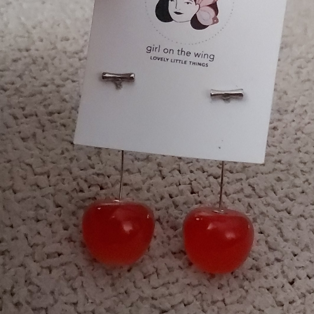 Cherry Earrings!